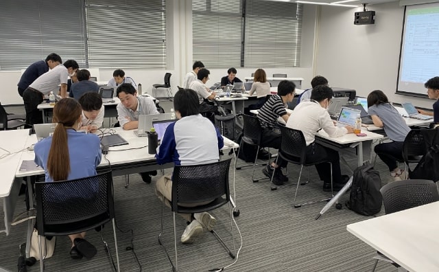 材料・デバイス系塾合同でのグループワーク